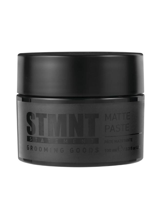 STMNT Grooming Goods Matte Paste, 3.38 oz – Strong Control & Non-Greasy Matte Finish