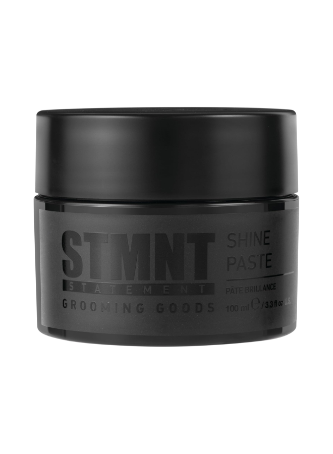 STMNT Grooming Goods Shine Paste, 3.38 oz (100ml) – Natural Shine & Medium Hold